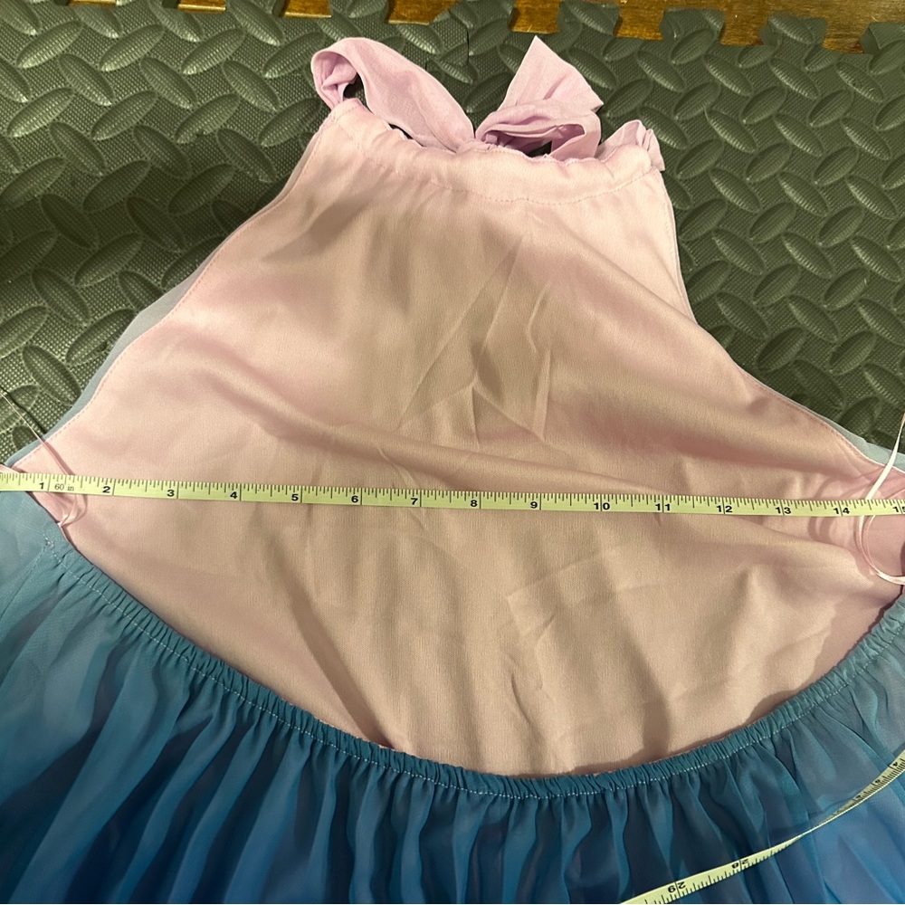 Gradient Halter Maxi Dress - Picture 7 of 7